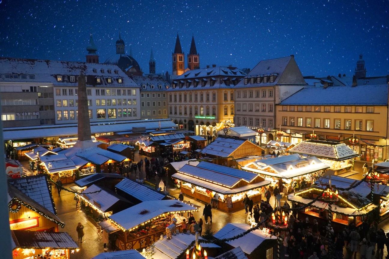 Die schönsten Weihnachtsmärkte: Rothenburg, Nürnberg & Würzburg