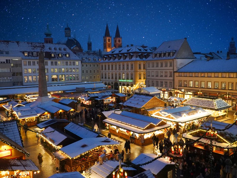 Die schönsten Weihnachtsmärkte: Rothenburg, Nürnberg & Würzburg