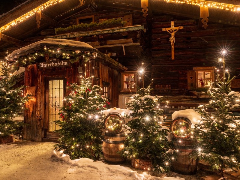 Weihnachtsidylle in Filzmoos