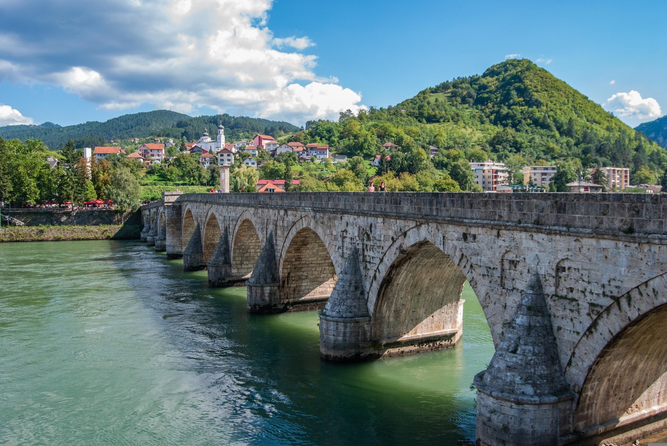 Visegrad in Ungarn im malerischen Donaunkie