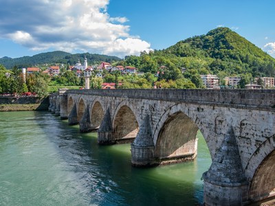 Visegrad in Ungarn im malerischen Donaunkie