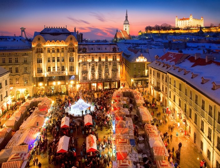 Bratislava im Advent