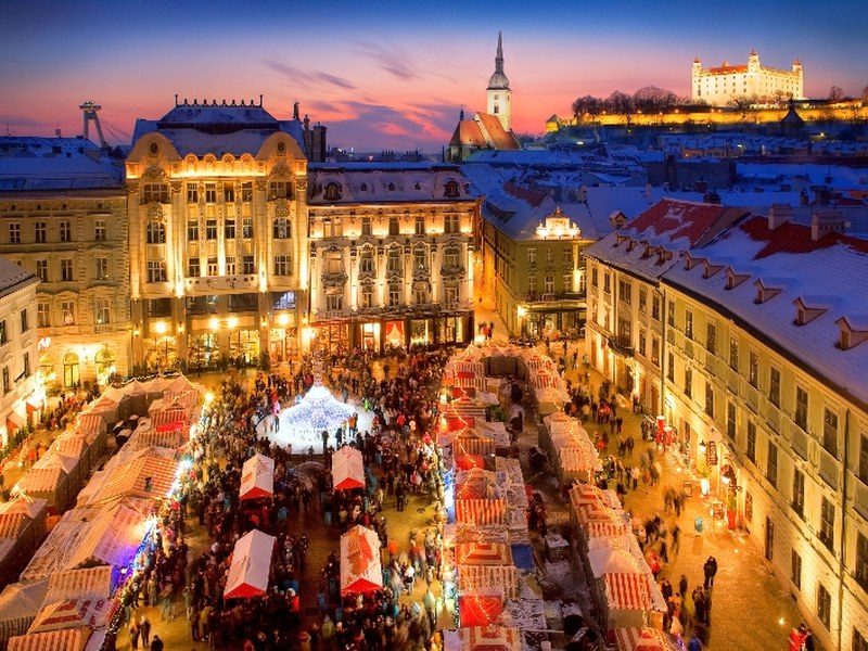 Bratislava im Advent